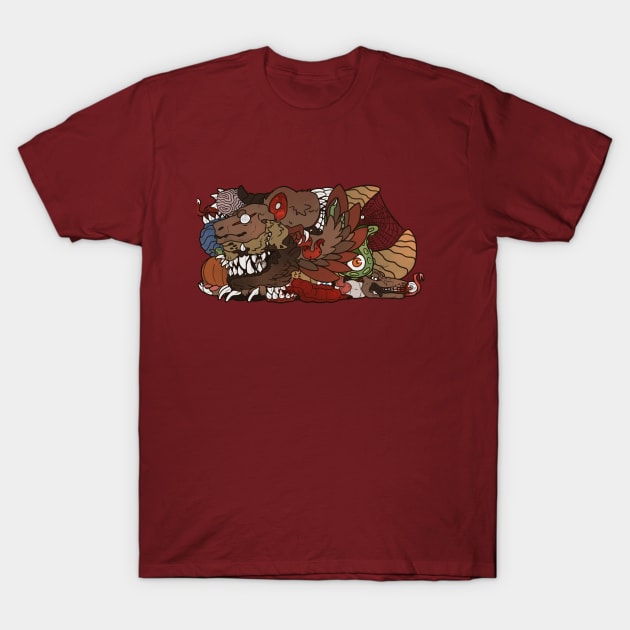 Horror Harvest T-Shirt by C0RT0